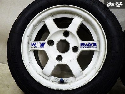 JDM Rare/Forged RAYS VR Volk Racing TE37C 13x6J +28 PCD 114.3 4-hole wh (No Tires) - Image 4