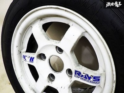 JDM Rare/Forged RAYS VR Volk Racing TE37C 13x6J +28 PCD 114.3 4-hole wh (No Tires) - Image 6