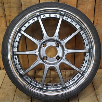 JDM 1 Pcs SSR Professor SP5R 17-inch Yokohama 165/40R17 Tire and Wheel (No Tires)