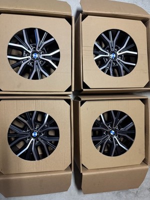 JDM Genuine BMW 18-inch alloy wheels 4-piece set Msports with air pres (No Tires) - Image 3