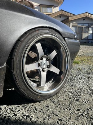 JDM SSR SP4R 17x10J 4-Wheel Set SL NR PCD114.3 5-hole Professor Deep Rim Whee (No Tires)