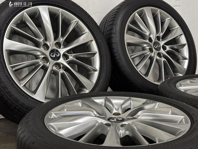 JDM Excellent Tread Nissan V37 Skyline typeP Mid-cycle Genuine 18-inch (No Tires) - Image 2