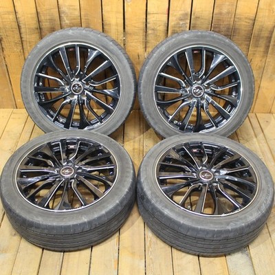 JDM Noah VOXY Premacy Stream Axela etc. weds LeonisVT 17-inch wheels w (No Tires) - Image 2