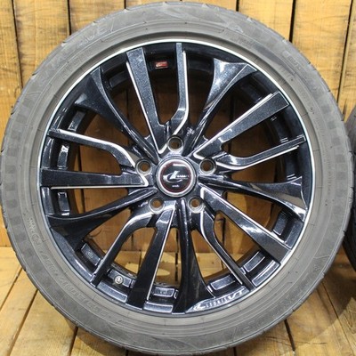 JDM Noah VOXY Premacy Stream Axela etc. weds LeonisVT 17-inch wheels w (No Tires) - Image 3