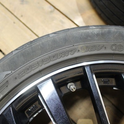 JDM Noah VOXY Premacy Stream Axela etc. weds LeonisVT 17-inch wheels w (No Tires) - Image 5