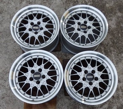 JDM Tag setting GT-R Size BBS RSⅡ 17 Aluminum Wheel 9J +20 5-hole 114. (No Tires)
