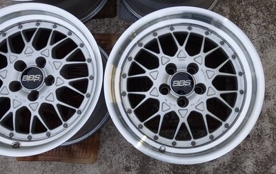 JDM Tag setting GT-R Size BBS RSⅡ 17 Aluminum Wheel 9J +20 5-hole 114. (No Tires) - Image 4