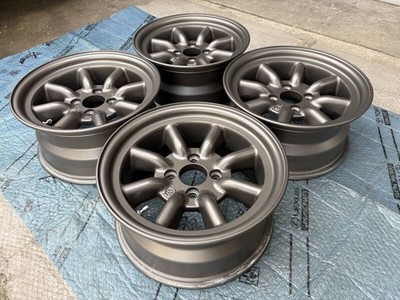 JDM ? Deep Rim RS Watanabe Eight Spoke 14x6.5J OFF+14.5 4H PCD100 B-typ (No Tires) - Image 2