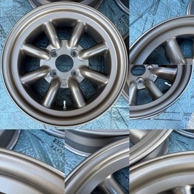 JDM ? Deep Rim RS Watanabe Eight Spoke 14x6.5J OFF+14.5 4H PCD100 B-typ (No Tires) - Image 4