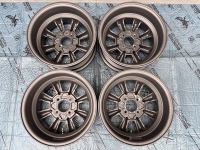 JDM ? Deep Rim RS Watanabe Eight Spoke 14x6.5J OFF+14.5 4H PCD100 B-typ (No Tires) - Image 10