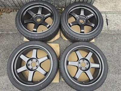 JDM RAYS TE37 ULTRA 8.5J +35 9.5J +35 R19 PCD114.3 RAYS VOLK RACING TE (No Tires) - Image 2