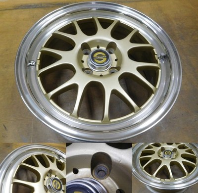 JDM 16-853Rare CRIMSON Racing Sparco NS-3 15in 6.5J +35 PCD100-4H for (No Tires) - Image 8