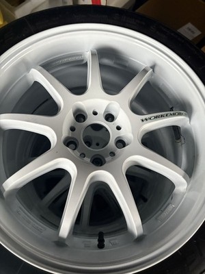 JDM WORK D9R 188.5j PCD112 Wheels only 4-Wheel Set (No Tires)