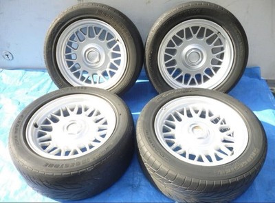JDM Rare BMW 8 Series E31 E50 850i Genuine Alloy Wheels 4-Wheel Set Har (No Tires)