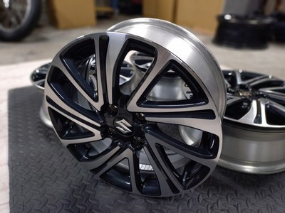 JDM Rare ENKEI wheels genuine Suzuki Swift RS 16x6J +45 4H-100 4-hole s (No Tires) - Image 9