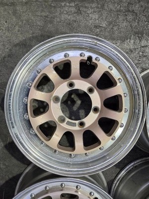JDM WORK Crag 15-inch Wheel 5-Wheel Set (No Tires) - Image 2