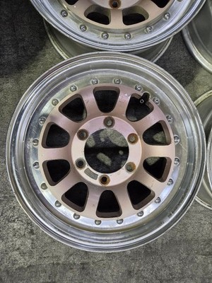 JDM WORK Crag 15-inch Wheel 5-Wheel Set (No Tires) - Image 3