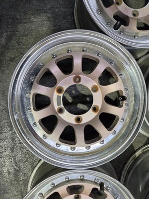 JDM WORK Crag 15-inch Wheel 5-Wheel Set (No Tires) - Image 4