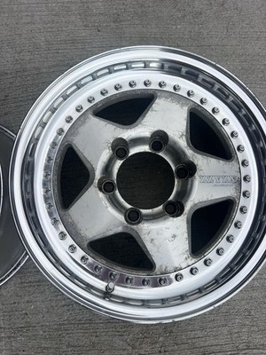 JDM RAGUNA ZZYZX 16x8J actual measurement PCD139.7 6-hole 2-Wheel Set De (No Tires) - Image 3