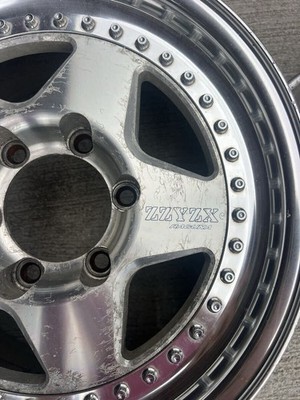 JDM RAGUNA ZZYZX 16x8J actual measurement PCD139.7 6-hole 2-Wheel Set De (No Tires) - Image 5