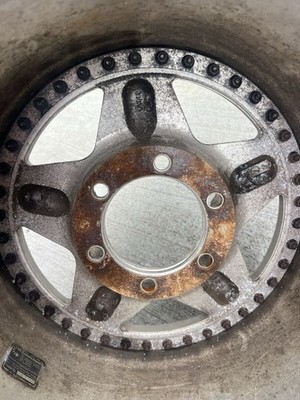 JDM RAGUNA ZZYZX 16x8J actual measurement PCD139.7 6-hole 2-Wheel Set De (No Tires) - Image 8