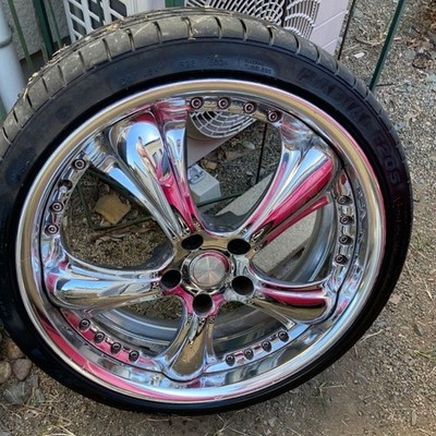 JDM WORK Euroline 19-inch wheels and 2-Wheel Set tire set (No Tires)