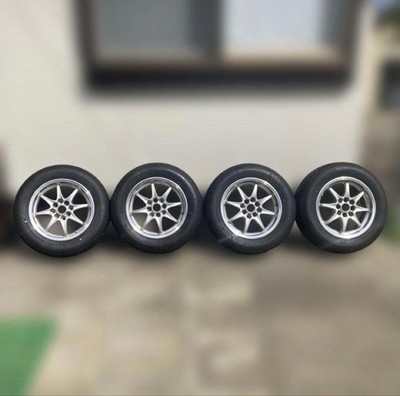 JDM Rare Bridgestone tire and wheel set 4-piece set 15x6JJ OFF38 (No Tires)