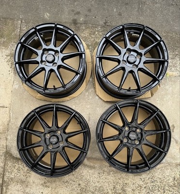 JDM CIRCLAR C10R4-Wheel Set 6.5J 16+45 4H 100 Nissan Note Aura Nismo March n (No Tires)