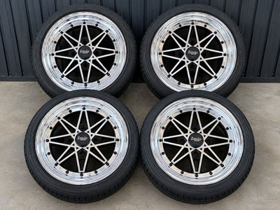 JDM Rare WORK Equip 154H PCD114.3 Tire and Wheel Set (No Tires)