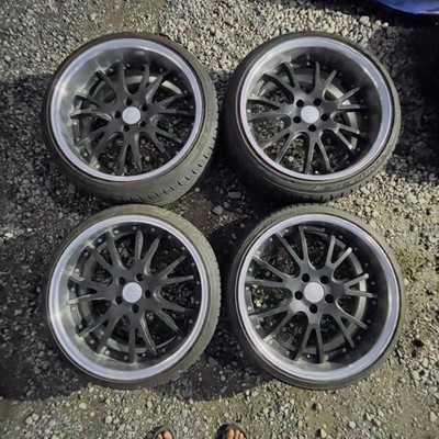 JDM WORK Gnosis GS4 Tire and Wheel 4-Wheel Set (No Tires)