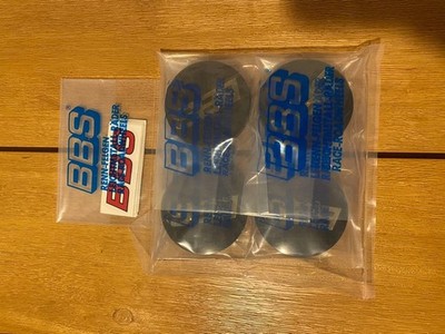 JDM BBS Wheel Center Cap Black (No Tires)