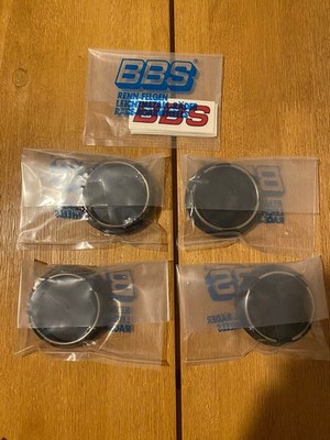 JDM BBS Wheel Center Cap Black (No Tires) - Image 4