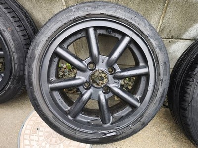 JDM Watanabe? Eight-spoke 14x6.0J OFF+38 PCD100 4-hole Naankan AS-1 155 (No Tires) - Image 3