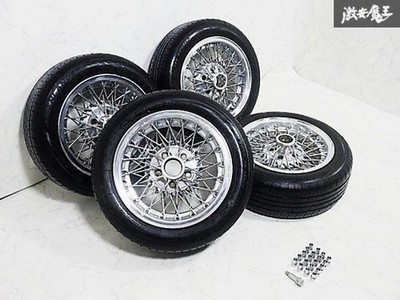 JDM Nuts included. Fortex Monarch 15114.3 5-hole 6.5J Wire Wheel 4-Boo (No Tires) - Image 2