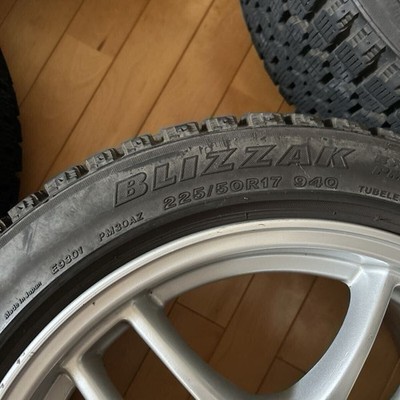 JDM Nissan Skyline GT-R BCNR33 genuine alloy wheels 17x9J 5H BCNR33 (No Tires) - Image 7