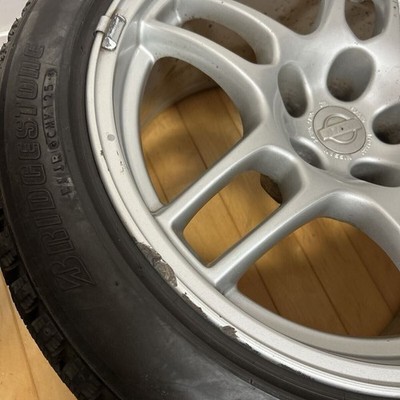 JDM Nissan Skyline GT-R BCNR33 genuine alloy wheels 17x9J 5H BCNR33 (No Tires) - Image 9