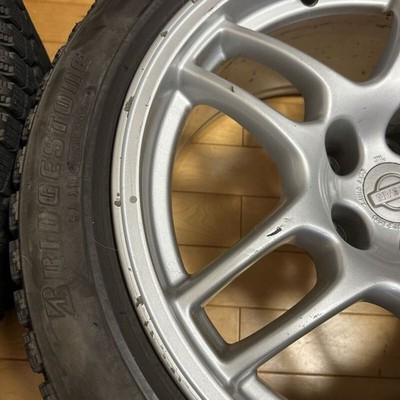 JDM Nissan Skyline GT-R BCNR33 genuine alloy wheels 17x9J 5H BCNR33 (No Tires) - Image 10