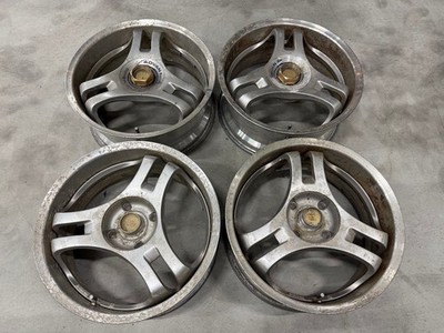 JDM ① Super Advan SA3R 17x7J ET35 4-hole 114.3 4-Wheel Set (No Tires)