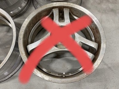 JDM ① Super Advan SA3R 17x7J ET35 4-hole 114.3 4-Wheel Set (No Tires) - Image 5