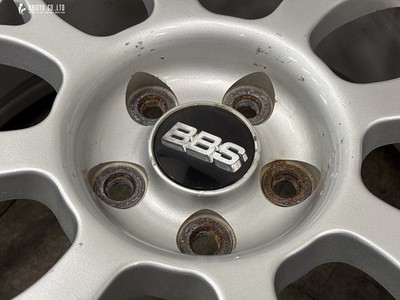 JDM Forged with excellent tread depth BBS RG 17in 7JJ +55 PCD100 Hub d (No Tires) - Image 8