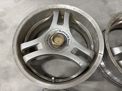 JDM Super ADVAN SA3R 17x7J ET35 4-hole 114.3 4-Wheel Set (No Tires) - Image 2