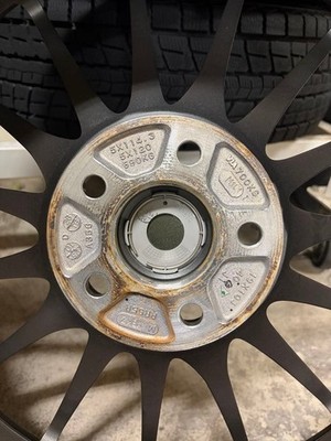 JDM ENKEI RS05RR 19pcd 112 4-Wheel Set (No Tires) - Image 4