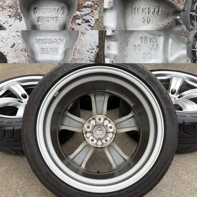 JDM Fairlady Z Z33 Version NISMO Type 380RS 18-inch/19x9J/10J OFF+30 5H (No Tires) - Image 8