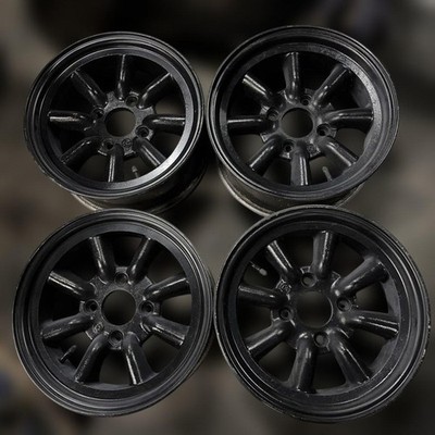 JDM RS Watanabe 6j x 14 6.5j x 14 114.3 4-Wheel Set Used (No Tires)