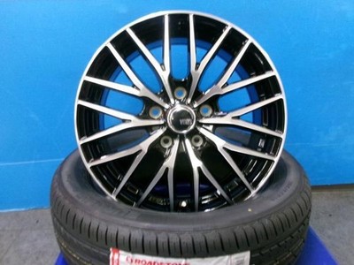 JDM Honda Freed+ Plus Air Black Star 4-Wheel Set black 16-inch 5H 5-hole PCD (No Tires)