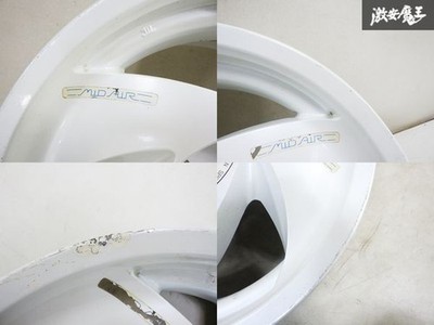 JDM RareRAYS 15x6.5J +15 4-hole PCD114.3 AE86 Levin Trueno S13 SUPER VO (No Tires) - Image 6