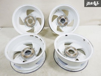 JDM RareRAYS 15x6.5J +15 4-hole PCD114.3 AE86 Levin Trueno S13 SUPER VO (No Tires) - Image 7