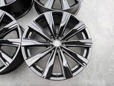 JDM Toyota Crown Sports Z Genuine 21 Gloss Black 4-Wheel Set (No Tires) - Image 2
