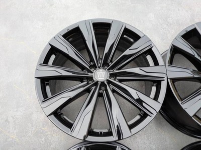 JDM Toyota Crown Sports Z Genuine 21 Gloss Black 4-Wheel Set (No Tires) - Image 4
