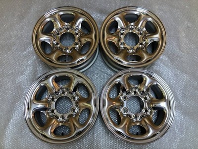 JDM Excellent Condition NISSAN D21 Terrano Genuine 15x6J Chrome Steel W (No Tires)